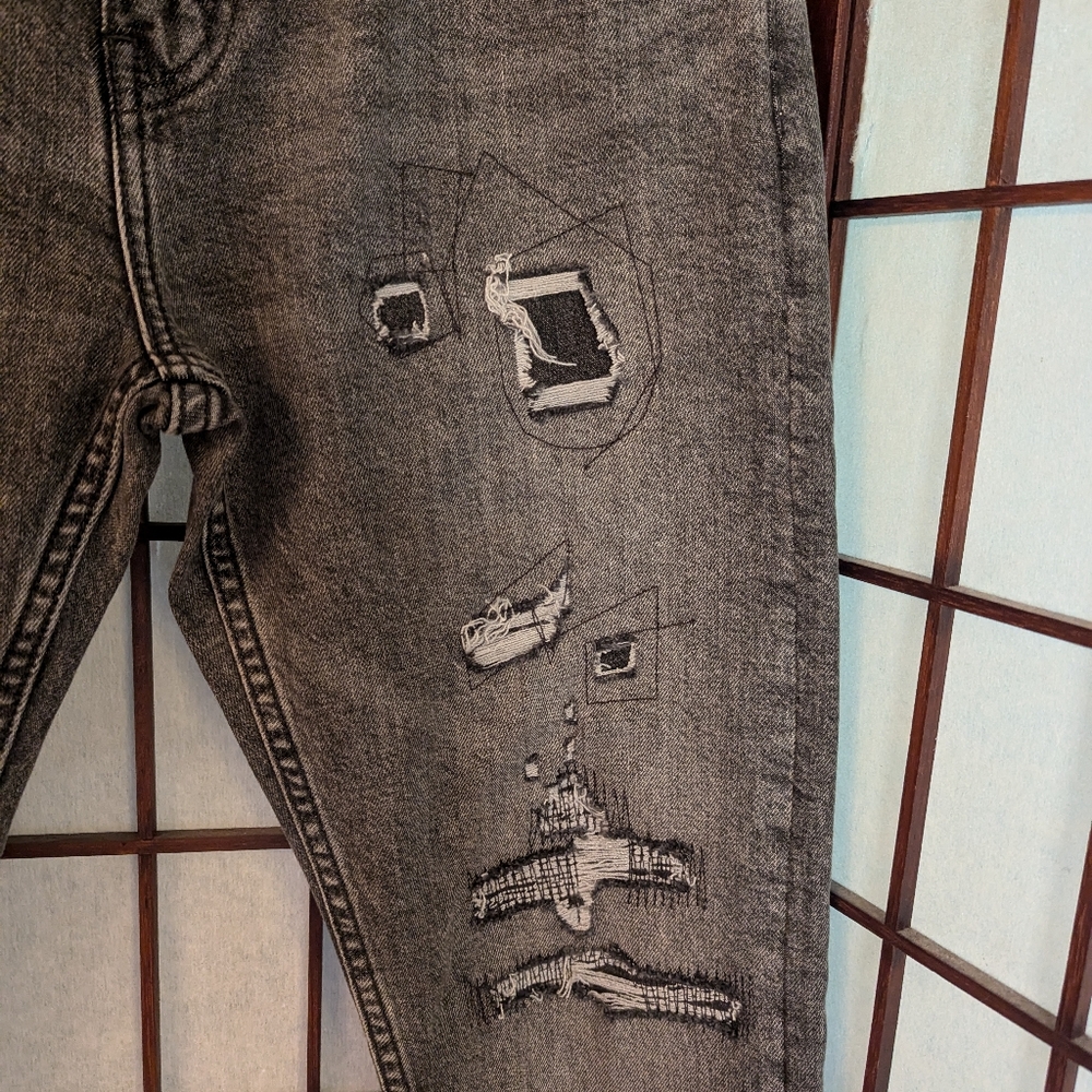 Levi's 512 Slim Taper Grey Sz 30x32 - Picture 7 of 8